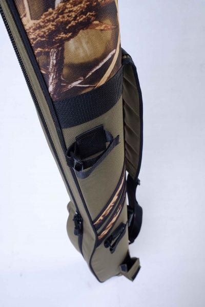 Чехол для удилища KENT&AVER полужесткий №12 зеленый 135 см