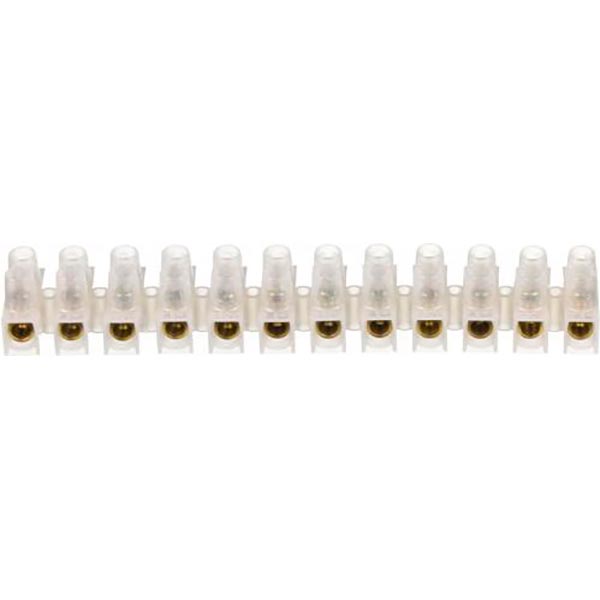 Колодка клемна UP! (Underprice) 10 A 12x10 кв.мм білий