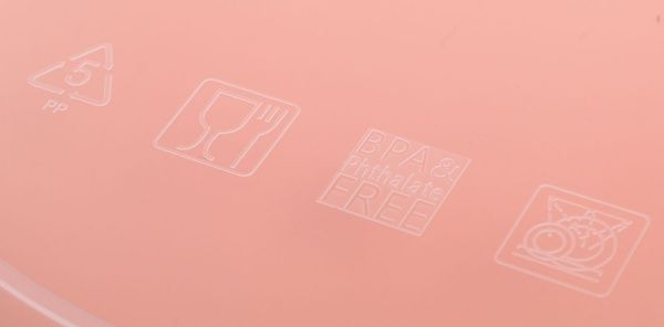 Набор тарелок Verona 18,7 см 6 шт. персиковый Flamberg Smart Kitchen