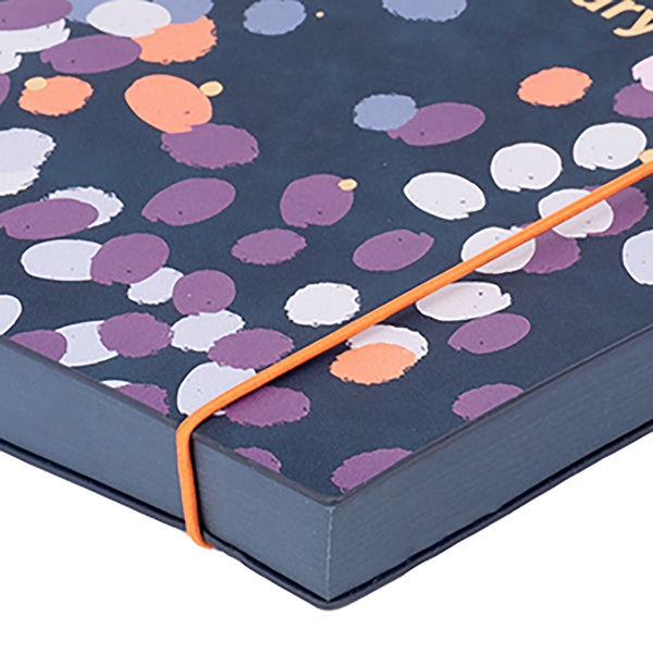 Щоденник недатований синій YES Melody of the night A5 2022