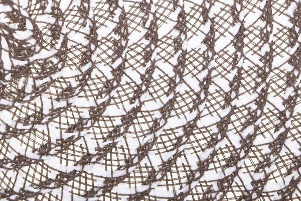 Коврик для сервировки Круг 8608 Brown 38 см Flamberg