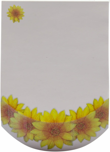 3D-блок для нотаток Георгіни