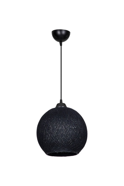 Підвіс Luna Yumak 1x60 Вт E27 чорний MDL.4246 