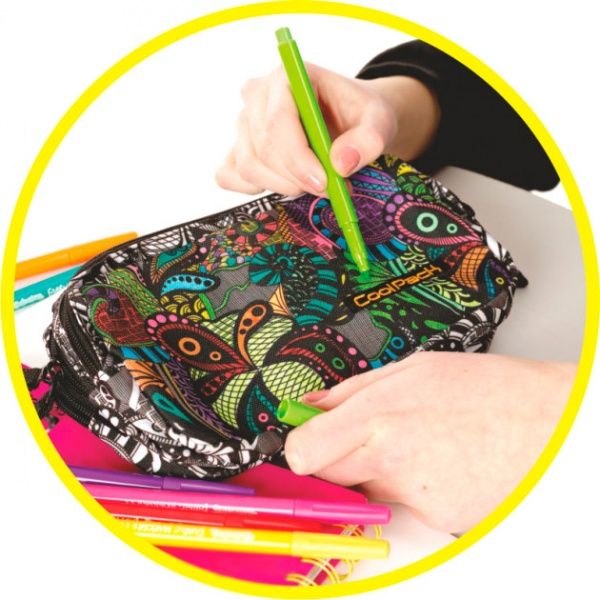 Маркеры для тканей Colorino Creative Neon 6 шт. 80071PTR разноцветный 