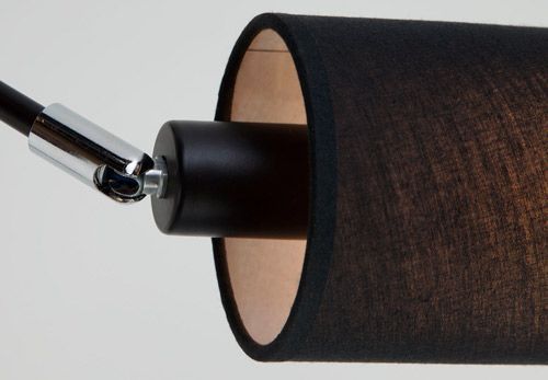 Люстра потолочная Strotskis Duetto 7x40 Вт E14 черный 70072/7 