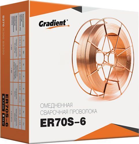 Дріт Gradient ER70S-6 0,8 мм 1 кг
