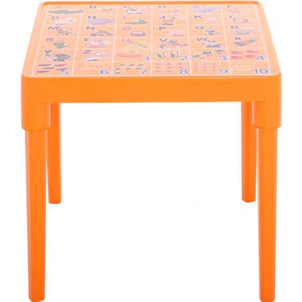 Стол Алеана Азбука английская оранжевый