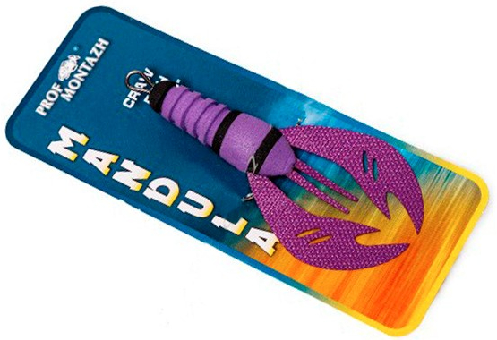 Рыбка поролоновая ПрофМонтаж Мандула Рачок 706 100 мм 1 шт.