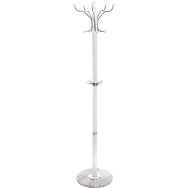 Вешалка-стойка для одежды 178 см белая