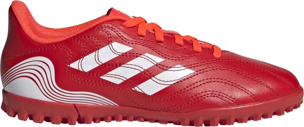 Сороконожки Adidas COPA SENSE.4 TF J FY6166 р.UK 5 красный