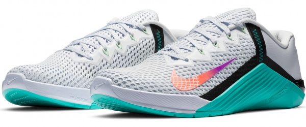 Кроссовки Nike Metcon 6 CK9388-020 р.US 12 бело-бирюзовый