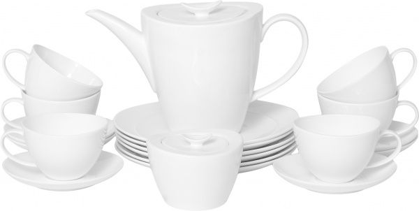 Сервиз чайный Brilliance Platinum 20 предметов на 6 персон Fiora