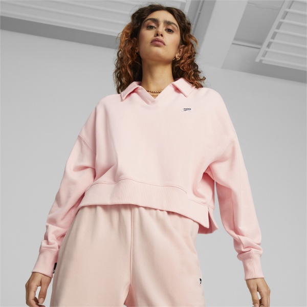 Поло Puma DOWNTOWN OVERSIZED POLO TR 53837166 р.S помаранчевий