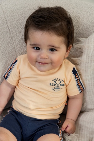 Комплект для хлопчиків Dirkje р.86 синій із персиковим T46636-31 