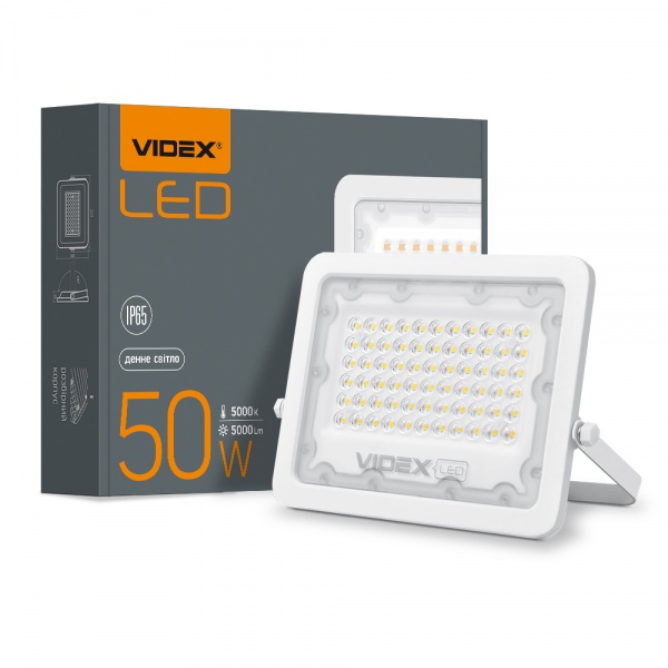 Прожектор Videx LED F2e 50 Вт IP65 белый 26331 