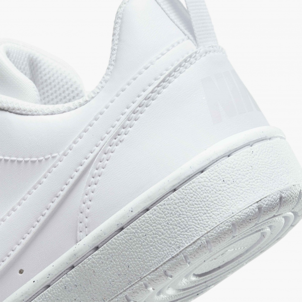 Кроссовки детские демисезонные Nike NIKE COURT BOROUGH LOW RECRAFT DV5456-106 р.38 белые