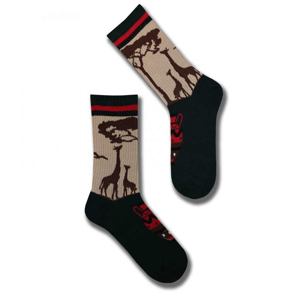 Носки мужские Premier Socks Премиум EXCLUSIVE Giraffe р.27-29 разноцветный