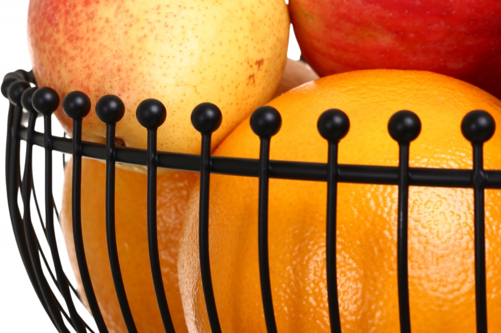 Корзинка для фруктов Flamberg Premium Filo 28.5X9.5 см черный