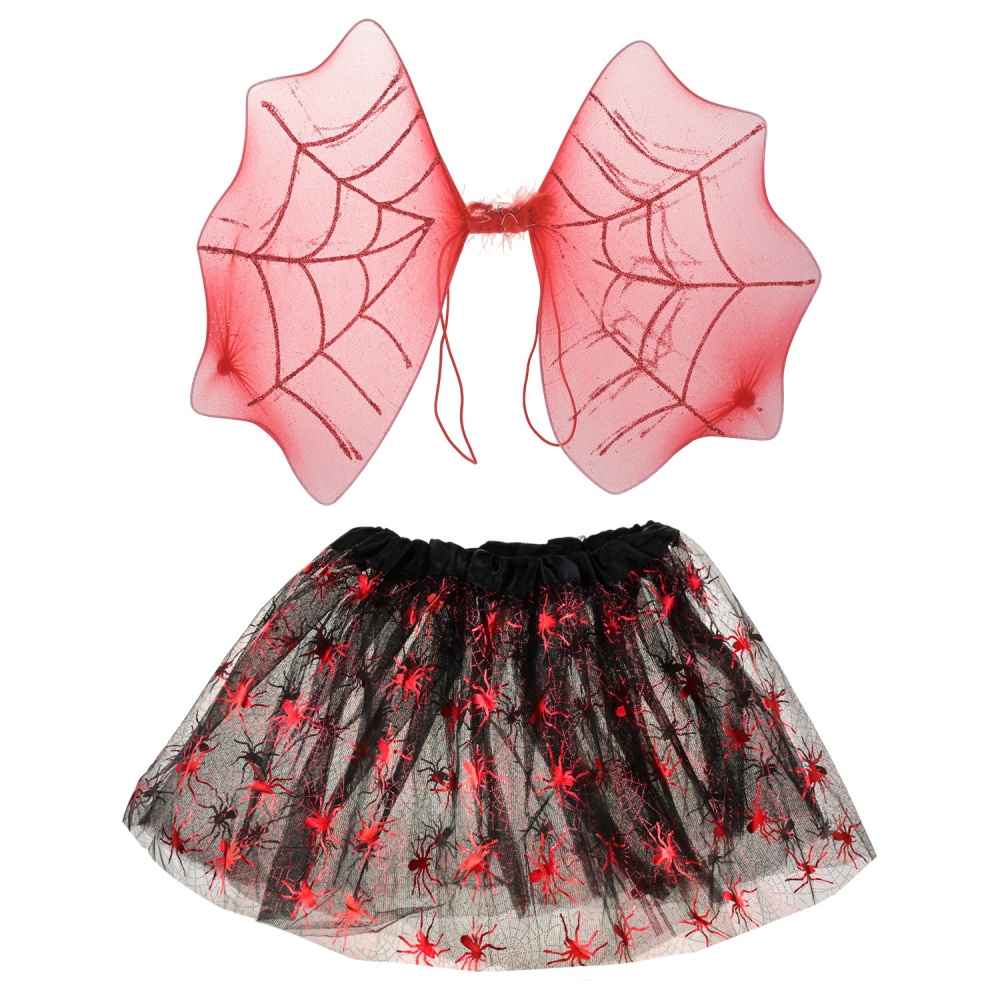 Костюм дитячий карнавальний Shantou (спідниця, крила, обруч, чарівна паличка) в асортименті E2506-1