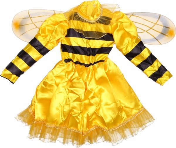 Костюм дитячий карнавальний КАРНАВАЛІЯ Бджілка 5-7 років р.122 жовтий 