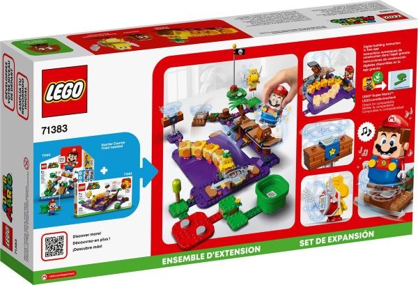 Конструктор LEGO Super Mario Отруйне болото гусениці 71383