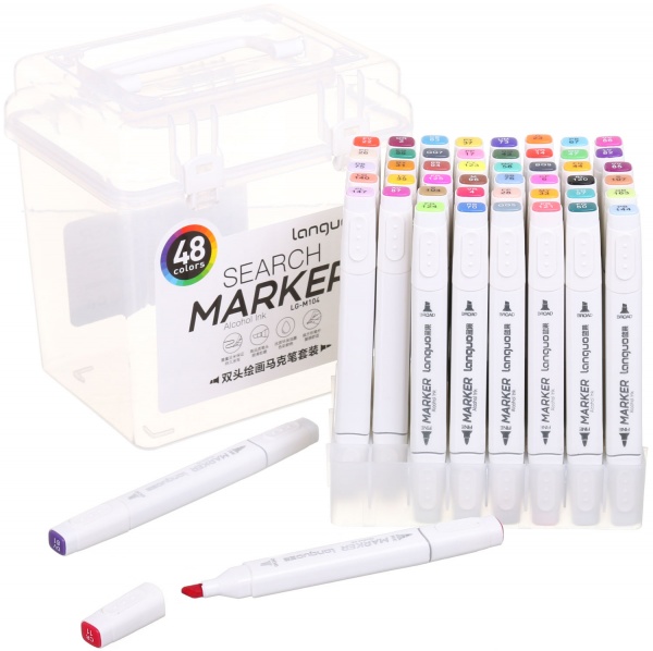 Набор маркеров Search markers 48 шт LG-M104 разноцветный 