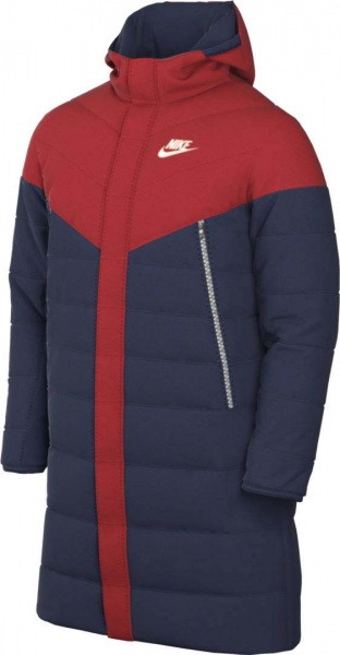 Пуховик Nike M NSW DWN FILL WR PRKA HD NFS CU0280-673 р.L синий