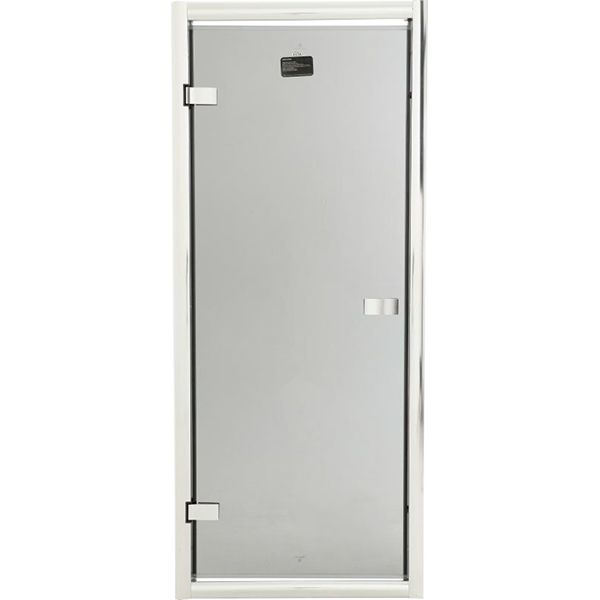 Душевая дверь К-927-1 хром/чайное стекло