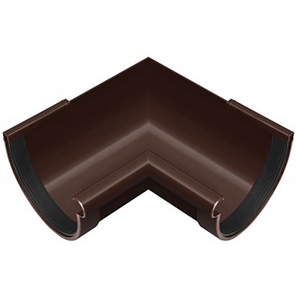 Угол внутренний RAINWAY 90° d90 мм коричневый 