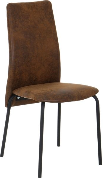 Стул Nowy Styl Muza Black (BOX-2) (CH) Gobi-02 рыжий 