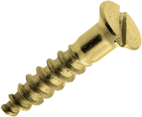 Шуруп по дереву потайна головка 3,5x35 мм 8 шт. латунь Expert Fix