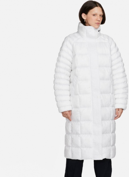 Пальто Nike W NSW ESSNTL PRIMA PKA FB7670-100 р.S белый