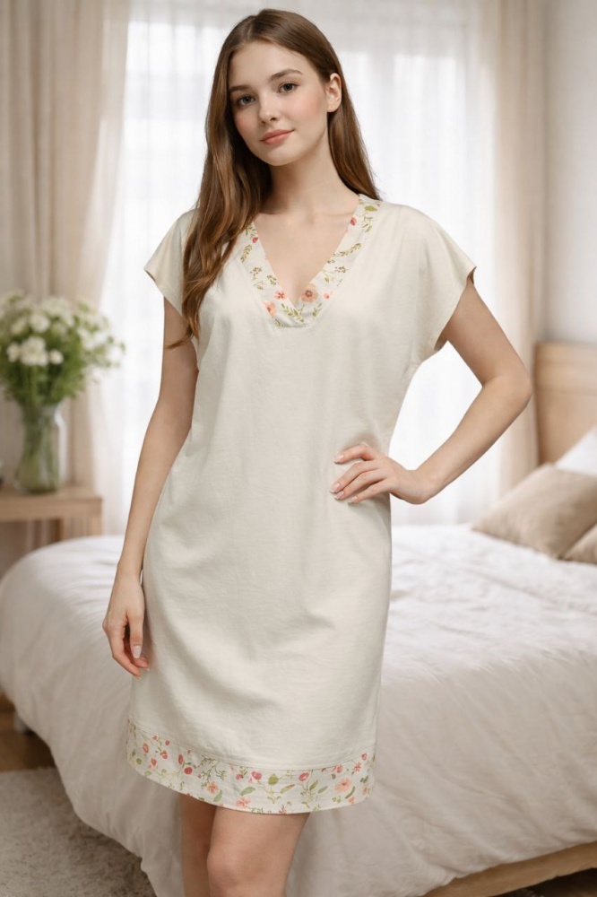 Рубашка German Volf Прованс р. L молочный (26009)