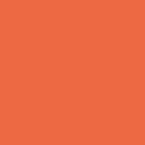 Эмаль акриловая LuxDecor Сочный апельсин темный оранжевый глянец 0,75л