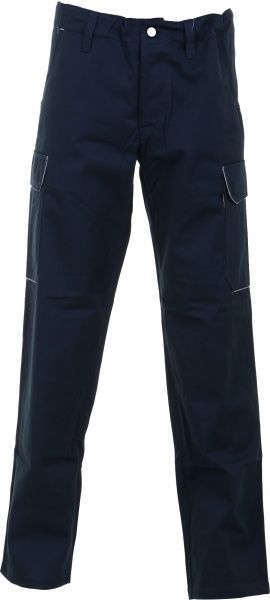 Брюки рабочие Торнадо Фаворит на рост 5/6 р. 52-54 синий с серыми вставками