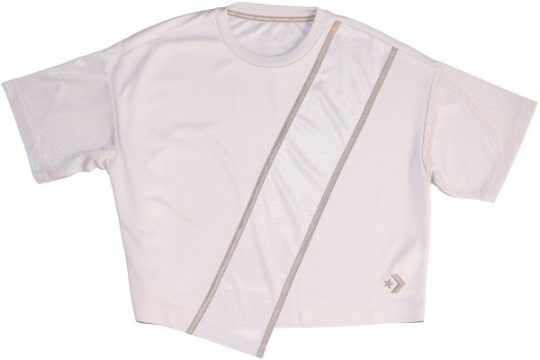 Футболка Converse ASYMMETRICAL SHINE SS TEE 10017047-036 р.M світло-сірий