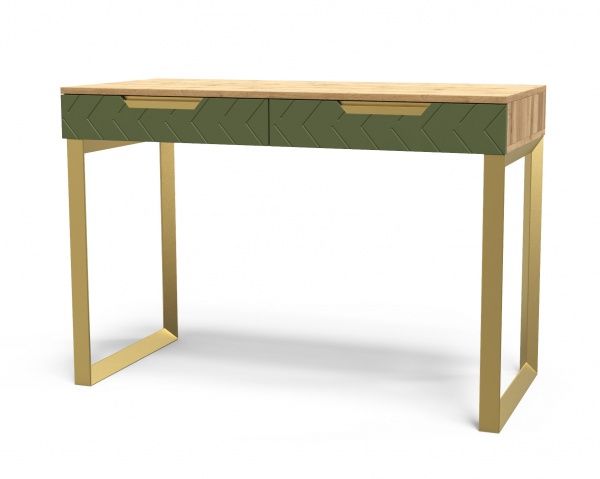 Столик туалетный Art in Head Swan 2ш бали зеленый/дуб вотан (105020104) 