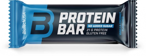 Батончик BioTech Protein Bar Кокосово-ванильный 70 г