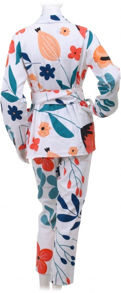 Костюм домашний Flis clothes Весенний луг р. XL разноцветный 