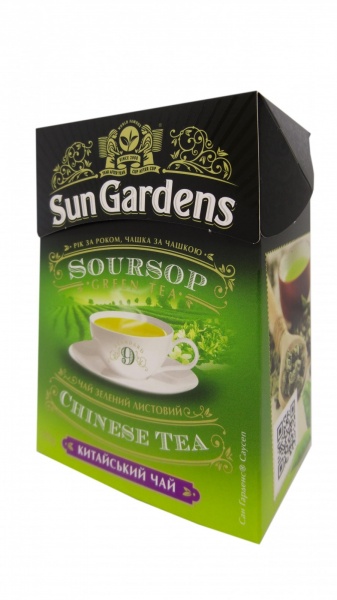Чай зеленый Sun Gardens Саусеп 100 г 