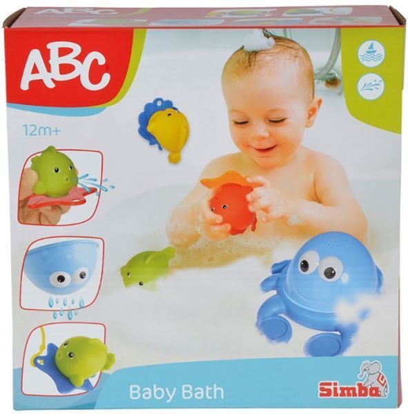 Іграшка для ванни Simba Краб і рибки з вудочкою 8 шт. 4018295
