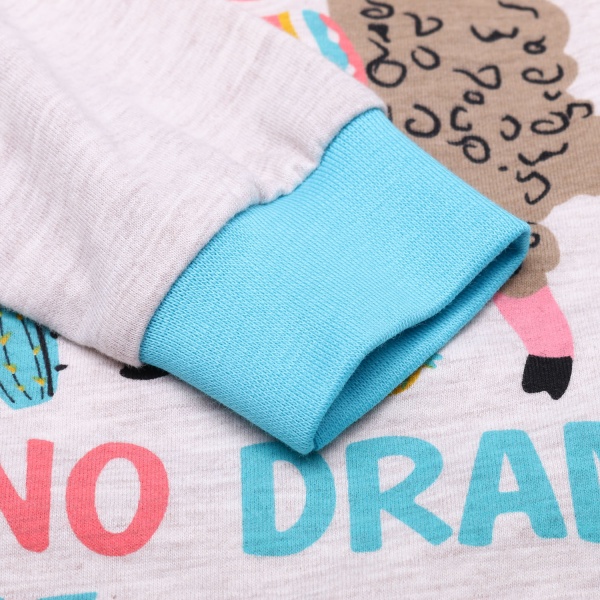 Піжама дитяча Татошка р.134 сірий із малюнком 0117271бар 