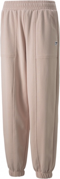Брюки Puma Downtown Sweatpants TR 53607247 р. S бежевый