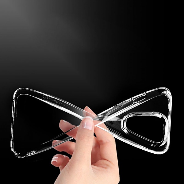 Прозорий TPU чохол oneLounge SilicolDots для iPhone 14 Pro