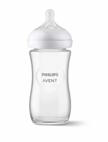Пляшка дитяча Philips Avent Natural Природний потік 240 мл SCY933/01