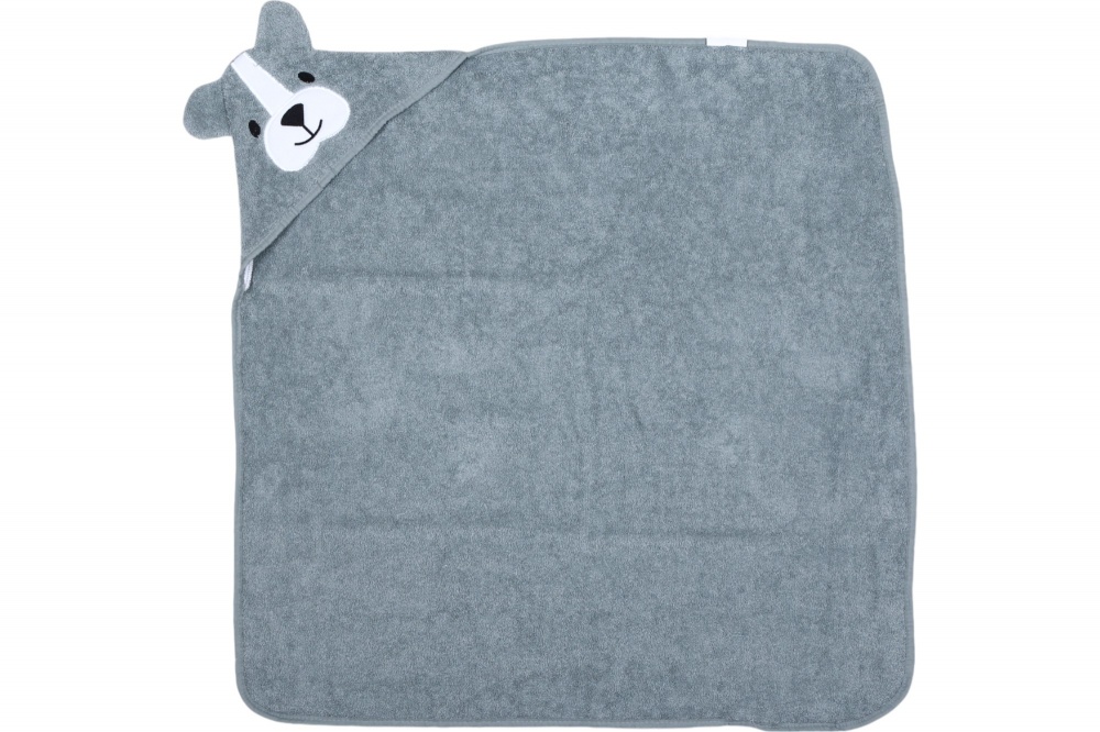 Полотенце-уголок Білтекс Собачка 85x85 см зеленый