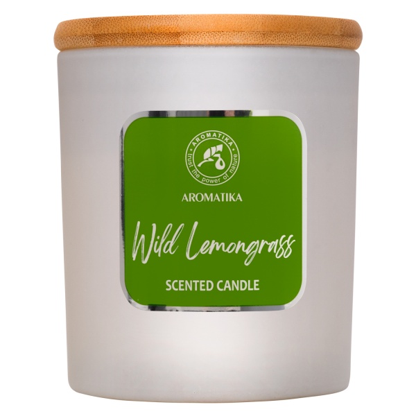 Свічка ароматична Ароматика Дикий лемонграс 200 г 