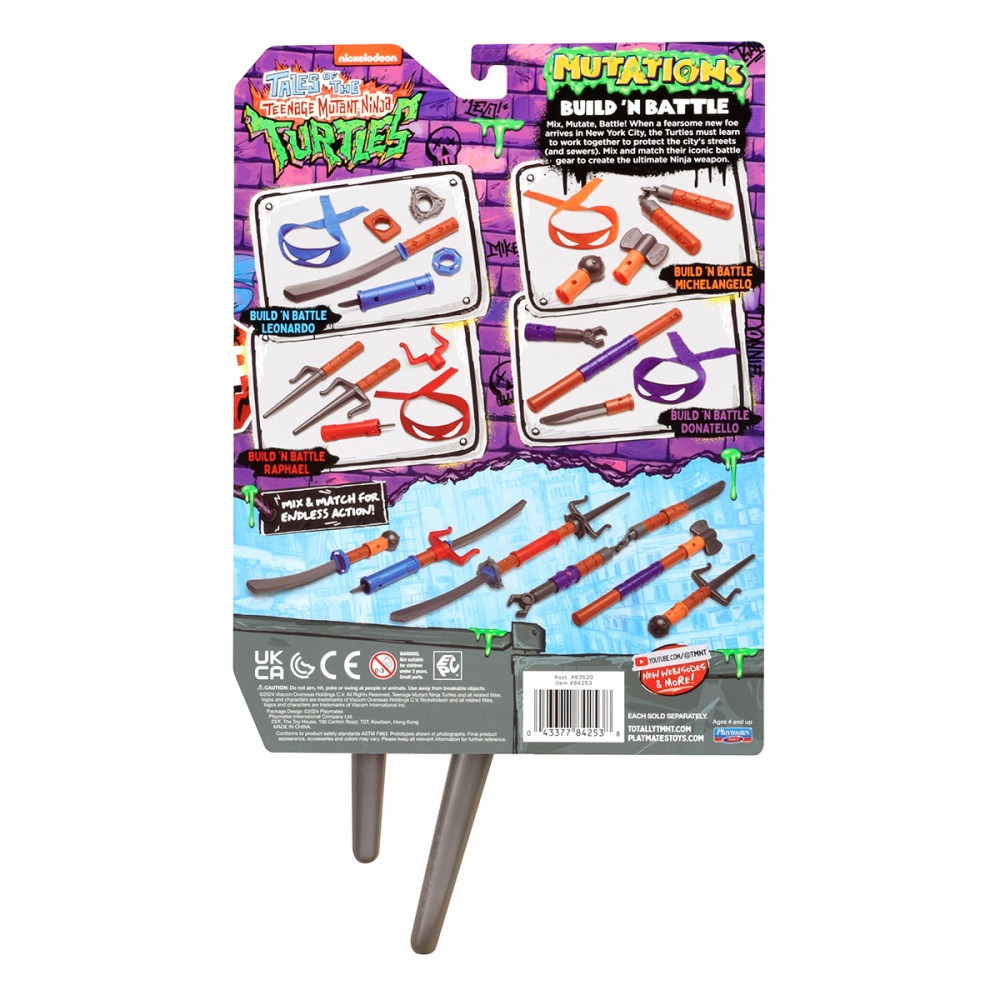 Набор игрушечного оружия TMNT Мovie III W2 Кинжалы-сай Рафа 84254