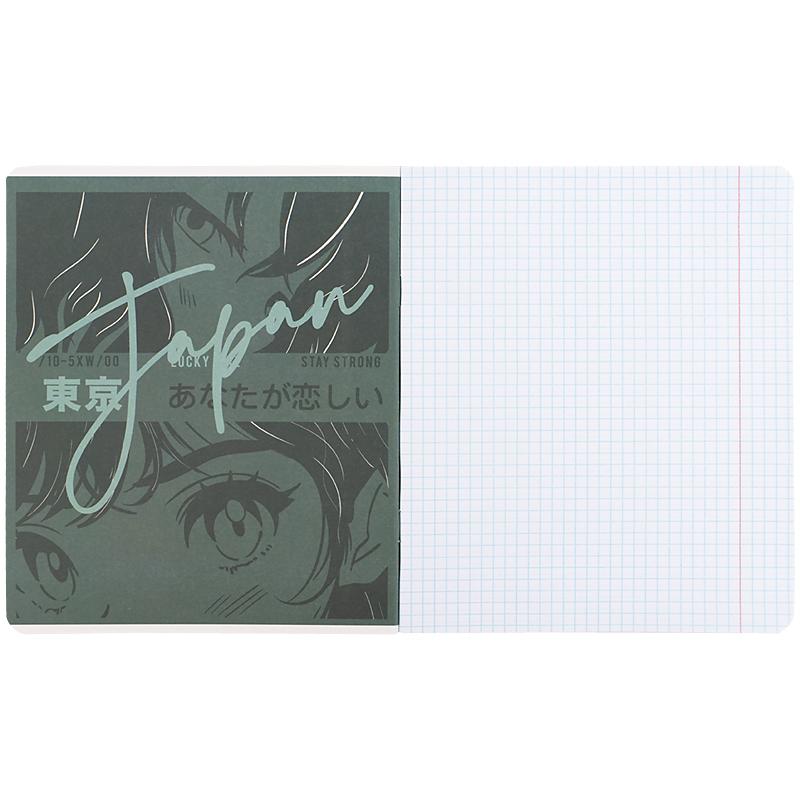 Тетрадь школьная 18 лист. клетка Kite Anime KITE