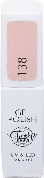 Гель-лак для нігтів Trendy nails Класична палітра №138 8 мл 